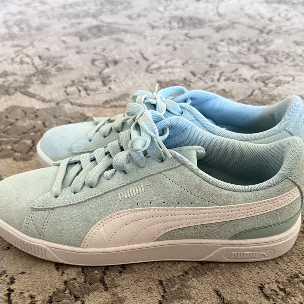 Puma Women's Pastel Blue Sneakers
